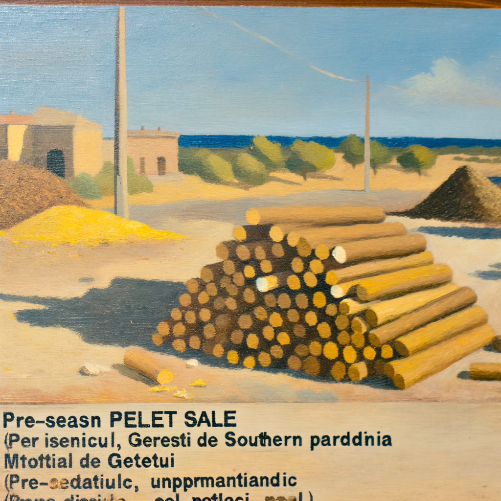 Pellet prestagionale Gesturi provincia di Sud Sardegna Vendita Pellet Gesturi