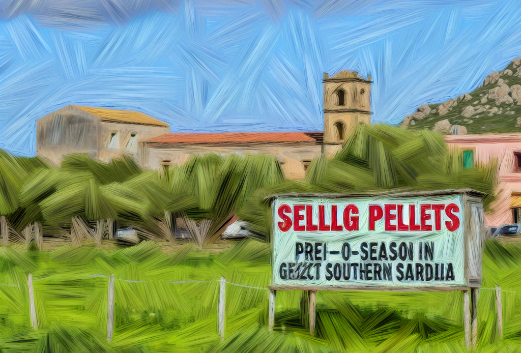 Pellet prestagionale Guasila provincia di Sud Sardegna Vendita Pellet Guasila